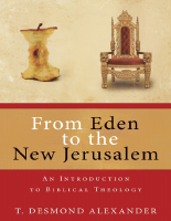 From Eden to the New Jerusalem T. Desmond Alexander.epub